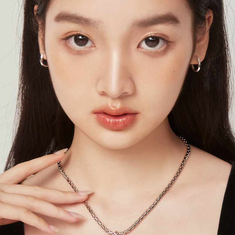 簡約素圈耳環    -FANYIACC