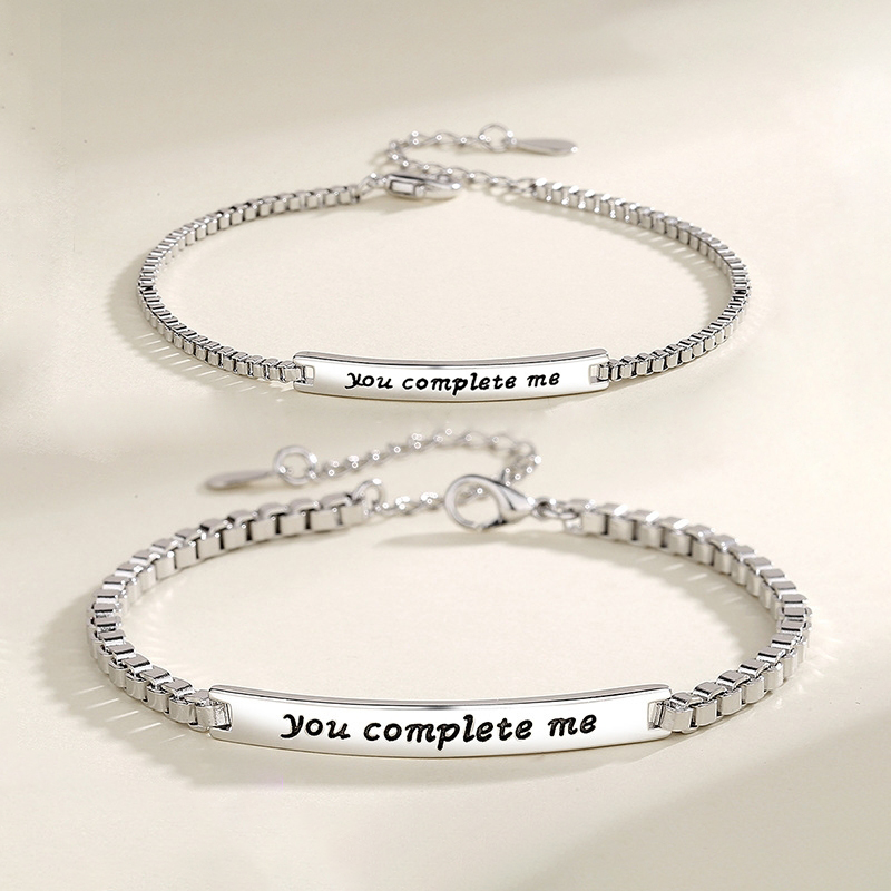 訂製款｜ 999純銀情侶手錬•情侶禮物-FANYIACC