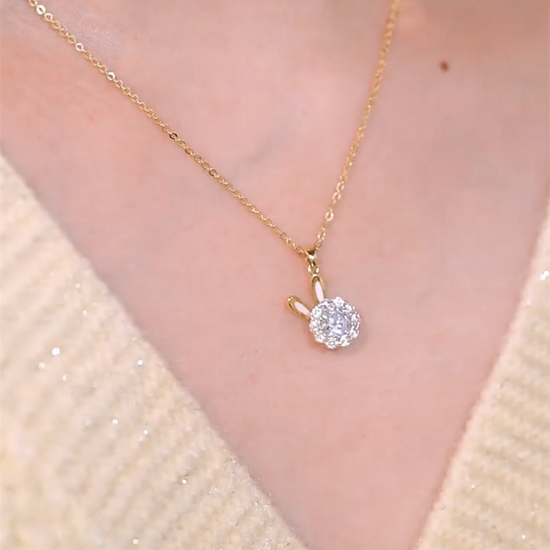 旋轉兔子項錬 【金色】-FANYIACC