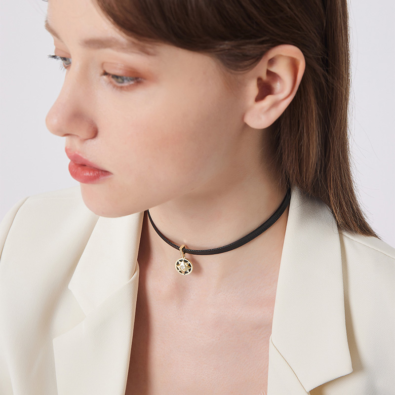 黑色choker頸錬項錬-FANYIACC