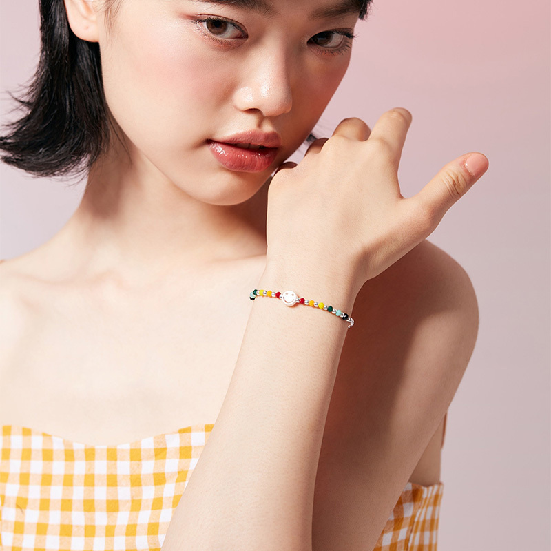 彩色珠笑臉手錬-FANYIACC