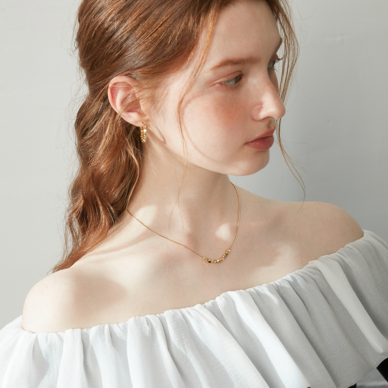 鈦鋼方塊項錬       -FANYIACC