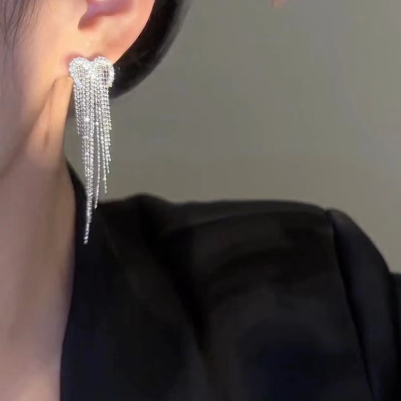 【S925銀】愛心滿天星耳環 （Earrings）-FANYIACC