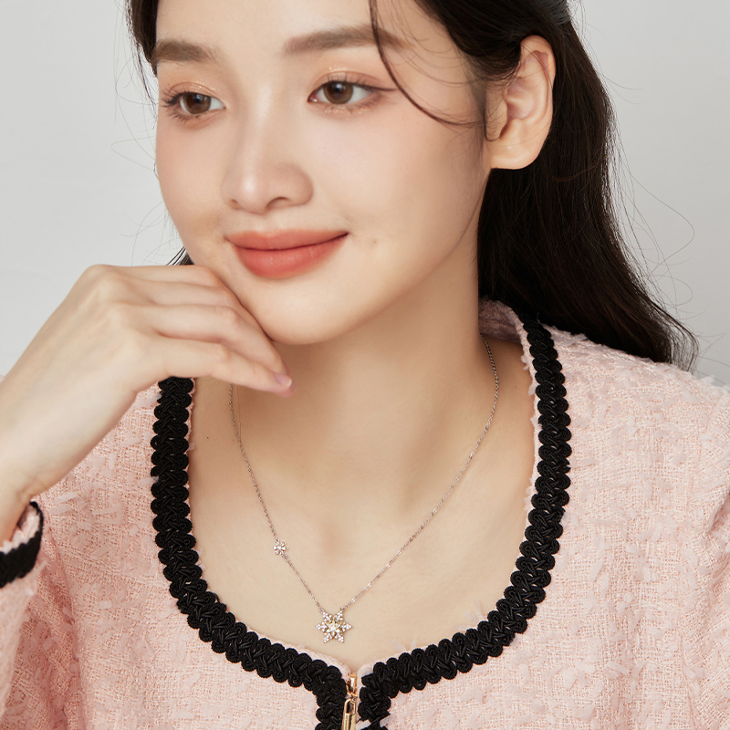 璀璨雪花項錬-FANYIACC