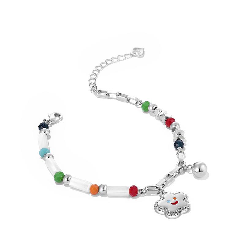 笑臉花花串珠手錬-FANYIACC