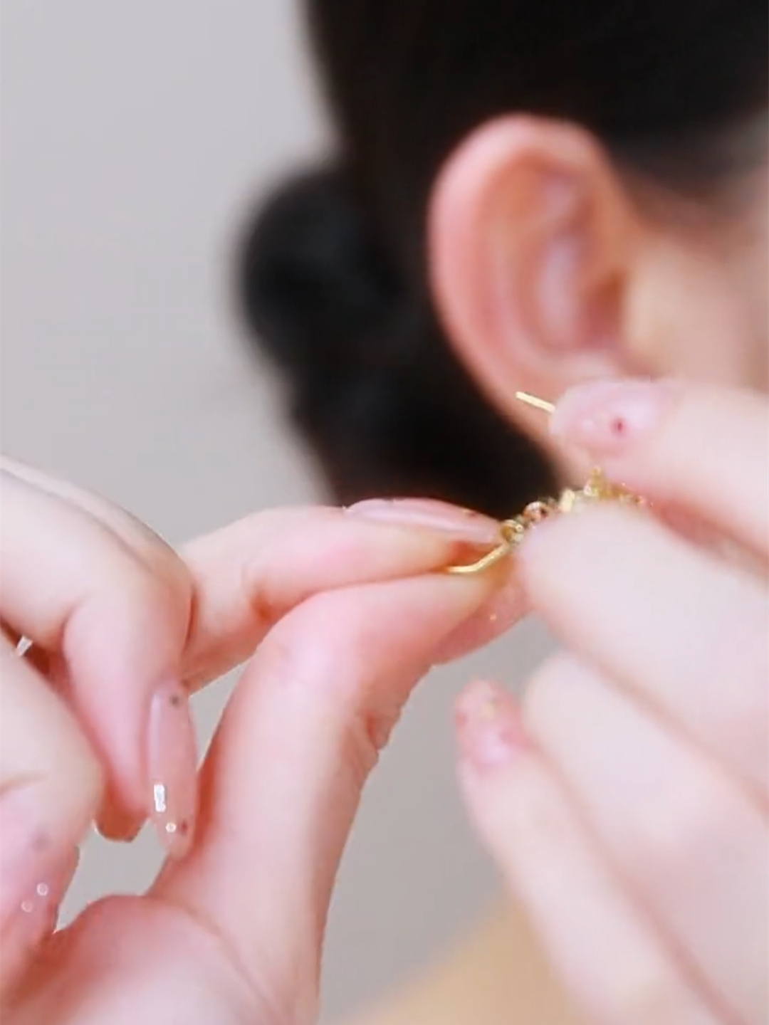 小雛菊花卉耳環-FANYIACC