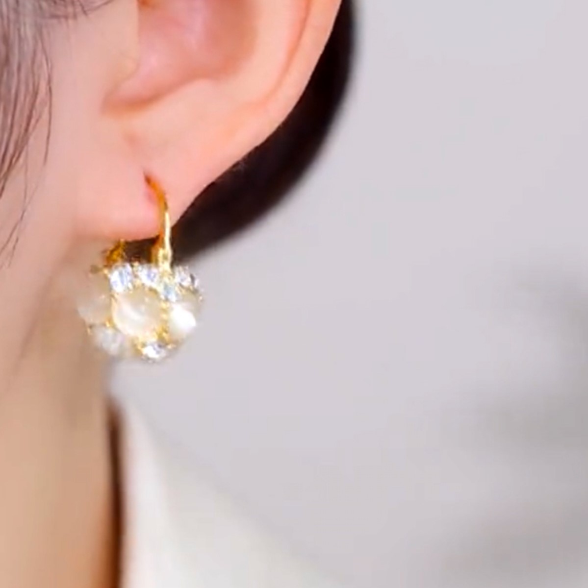 質感花籃名媛氣質耳環-FANYIACC