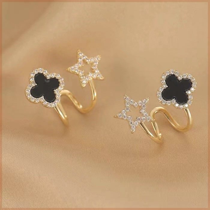 輕奢時尚花朵耳環-FANYIACC