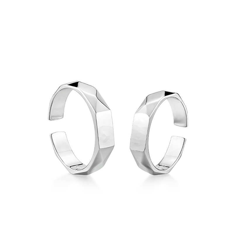 戀愛1+1 "I LOVE YOU "以愛之光情侶戒指-FANYIACC