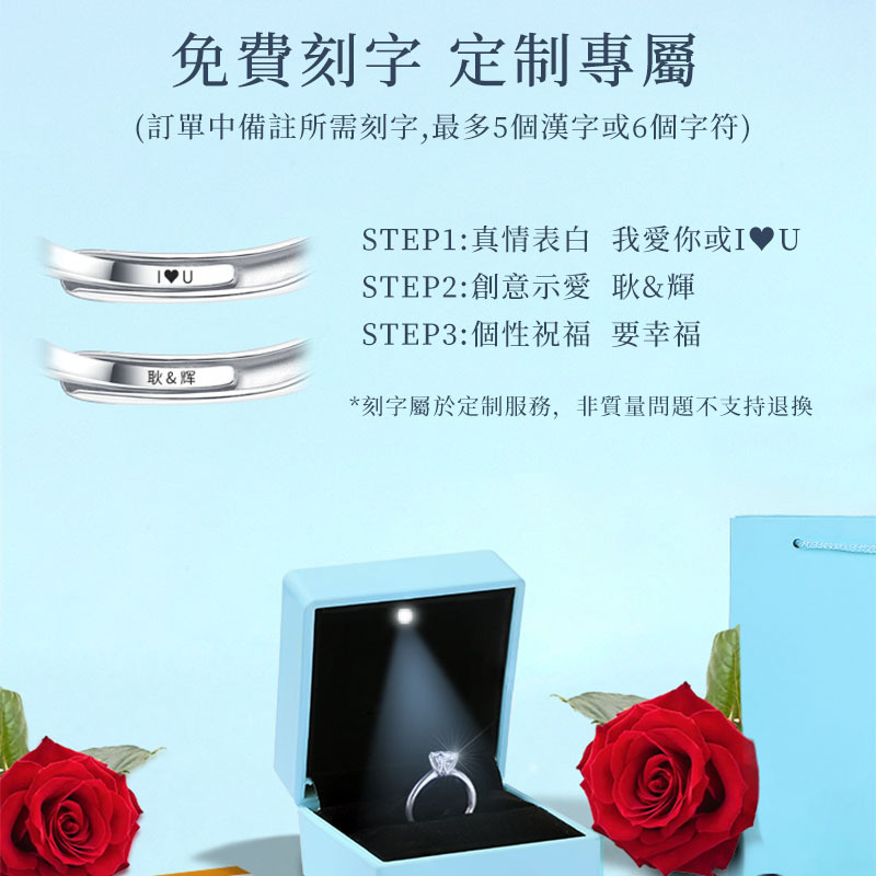 若如初見 | 一克拉莫桑石鑽戒 •禮物推薦-FANYIACC