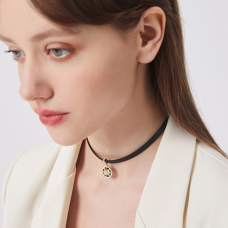 黑色choker頸錬項錬-FANYIACC