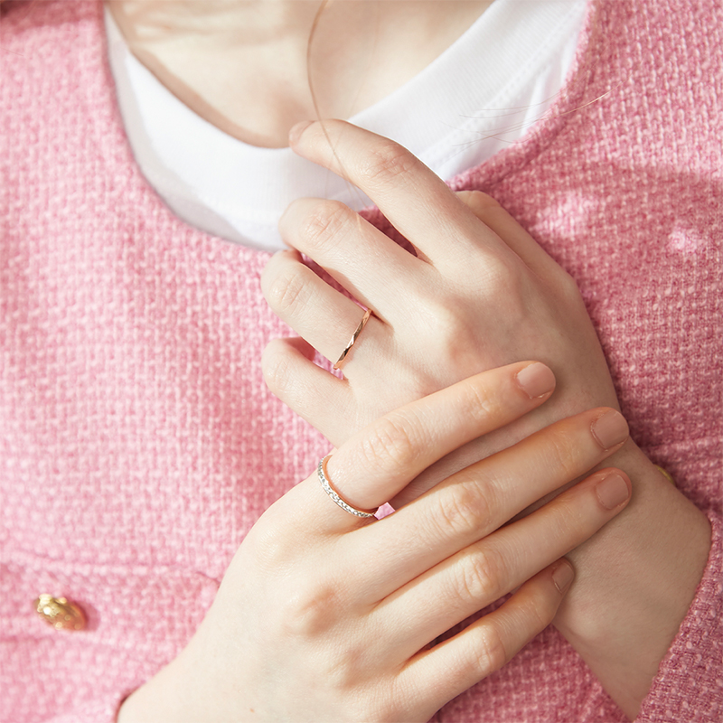 時尚個性情侶戒指•二件組-FANYIACC