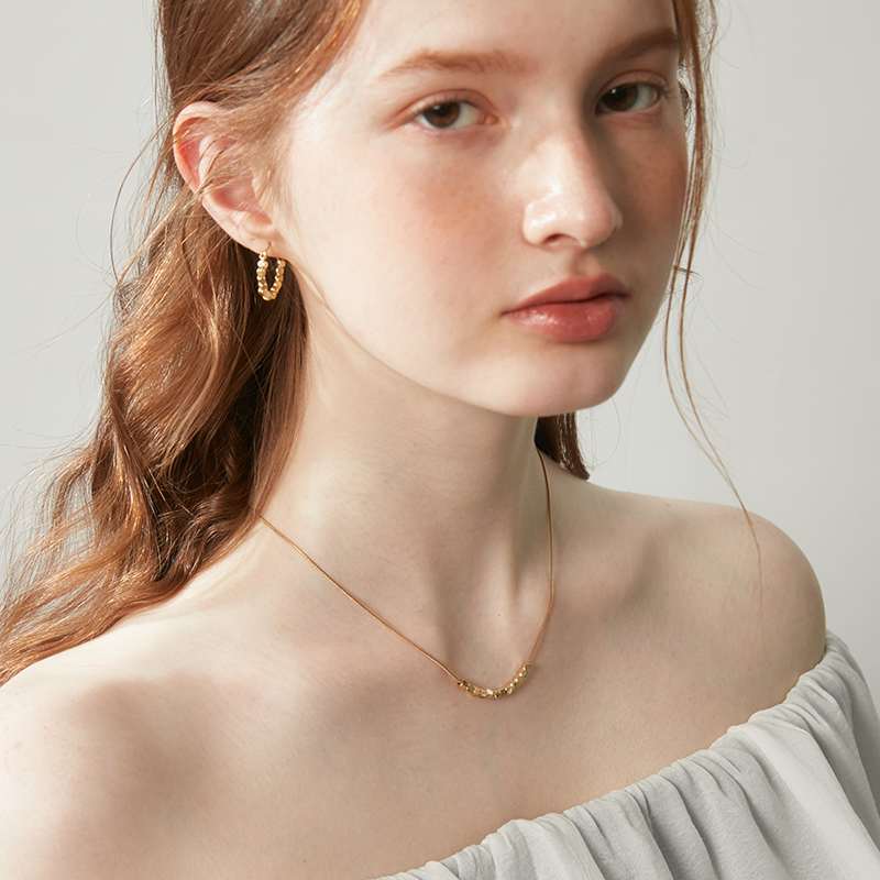 鈦鋼方塊項錬       -FANYIACC