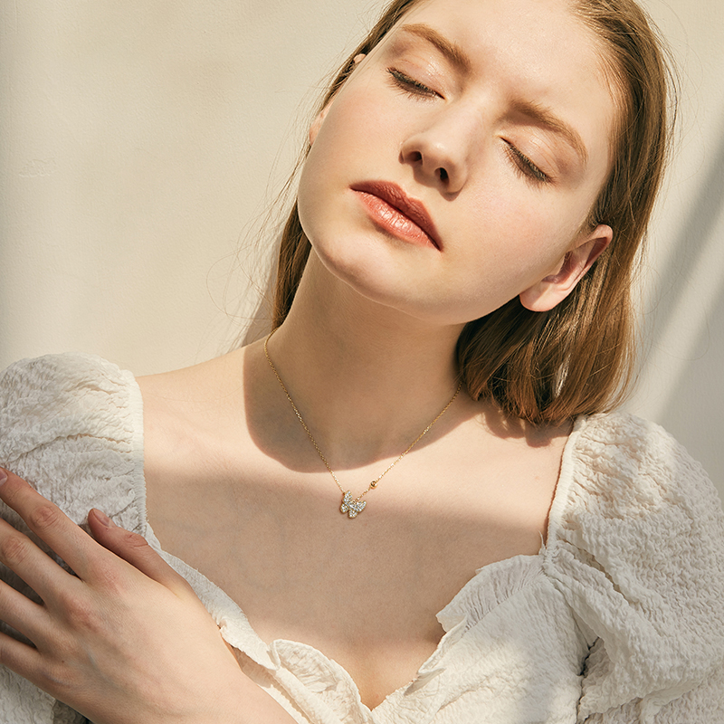 蝴蝶鋯石項錬  -FANYIACC