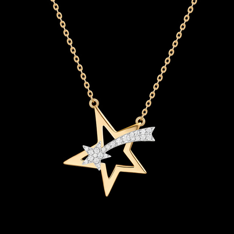 閃耀五角星項錬-FANYIACC