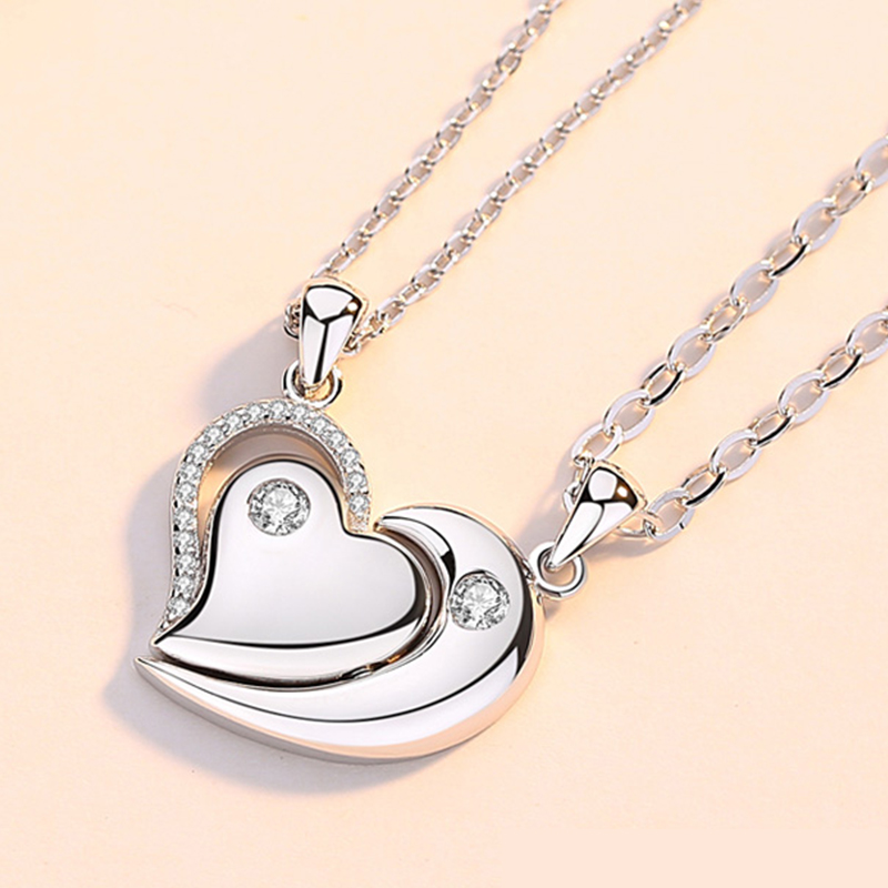 訂製款｜心心相戀 ▪ 925銀情侶項錬•客製化禮物-FANYIACC