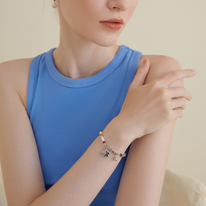 笑臉花花串珠手錬-FANYIACC