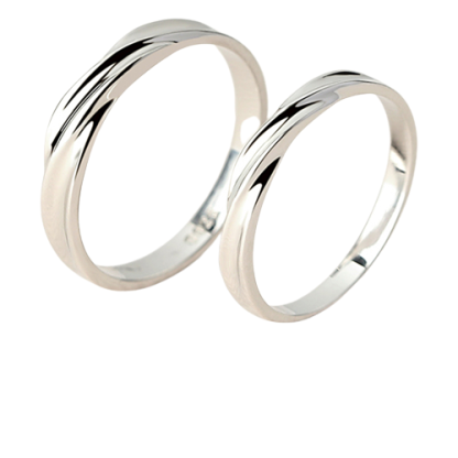 戀愛1+1 | 共度愛河客製情侶戒指【開口/可調節】    -FANYIACC