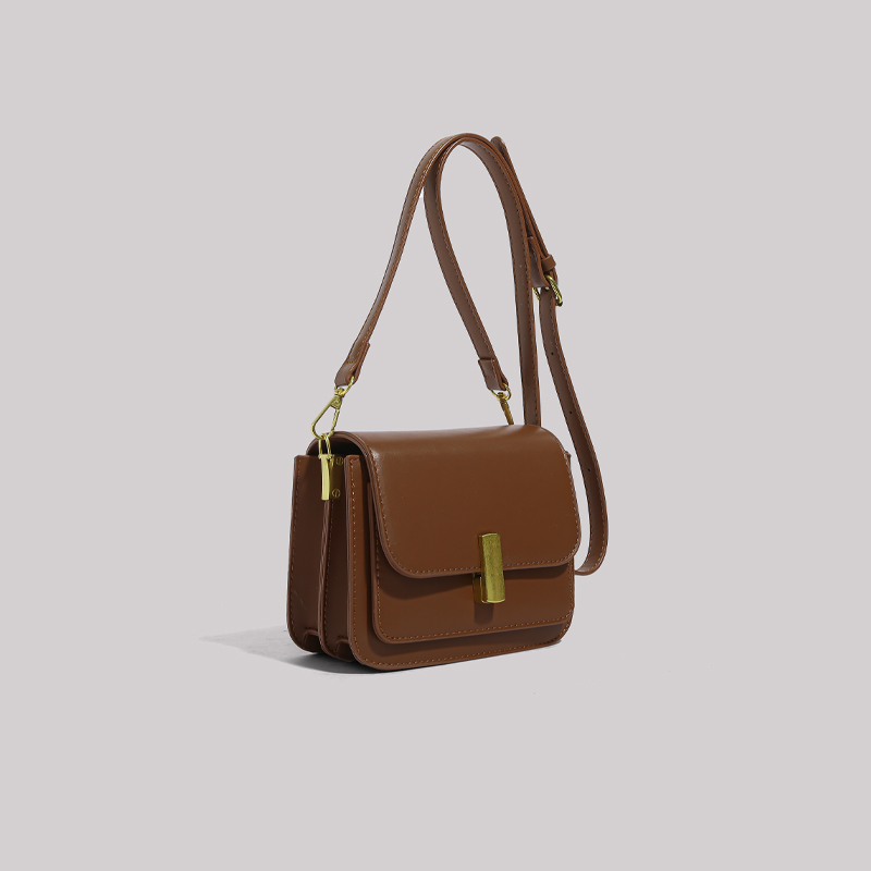 超大容量超能裝 復古卡其色斜背包