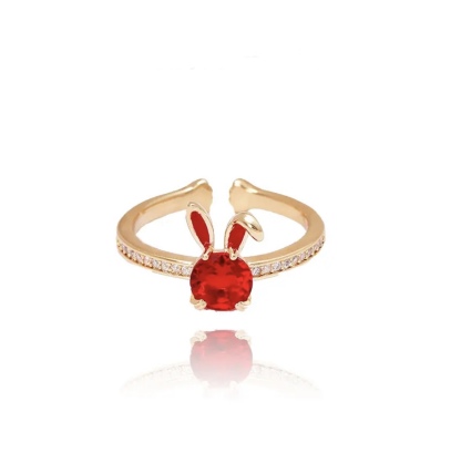 金色萌兔戒指  (Ring)   -FANYIACC