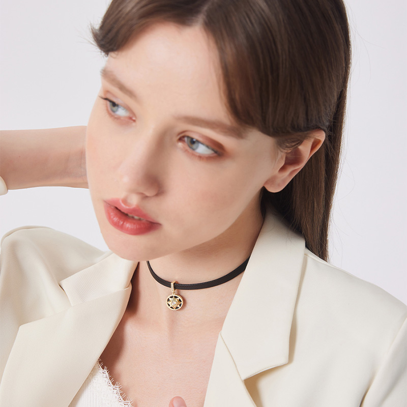 黑色choker頸錬項錬-FANYIACC