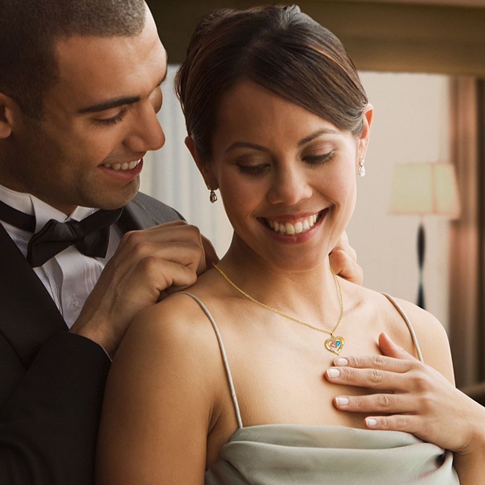 訂製款｜創意雙色水滴項錬-FANYIACC