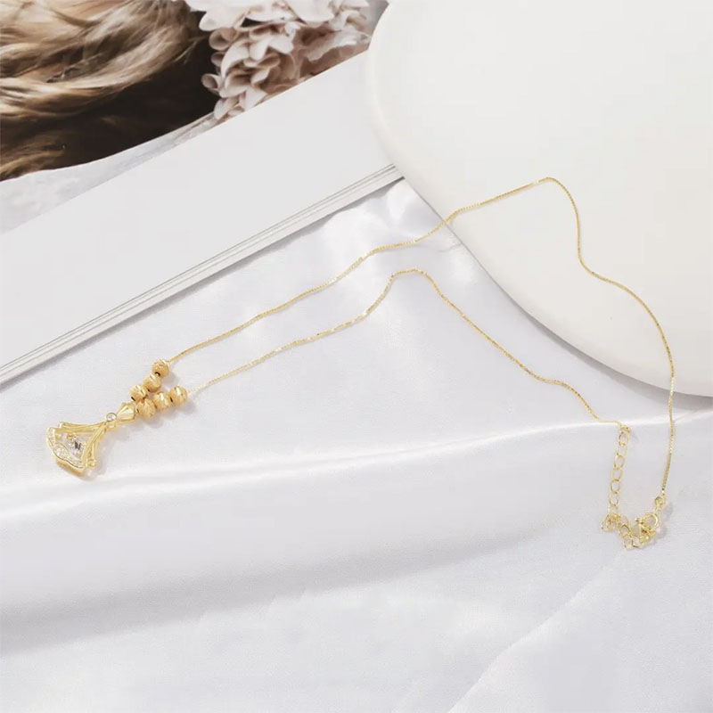 金色銀杏葉項錬-FANYIACC