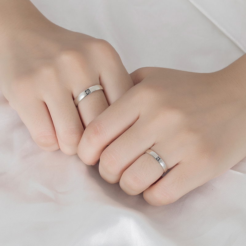 訂製款｜山盟海誓情侶客製化戒指-FANYIACC