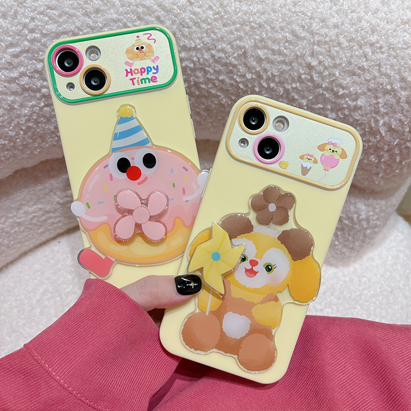 情侶卡通旋轉小風扇耳環-FANYIACC