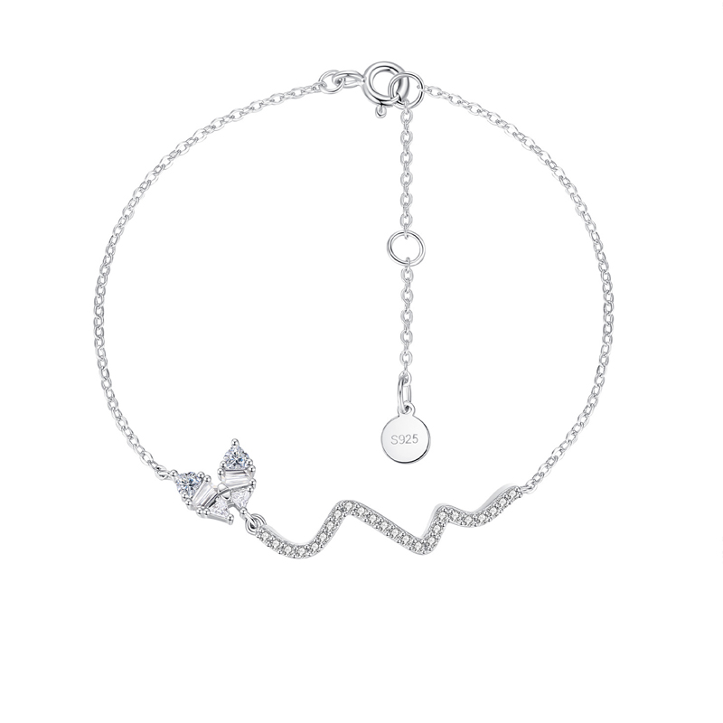 原創設計迷蝶鋯石手錬