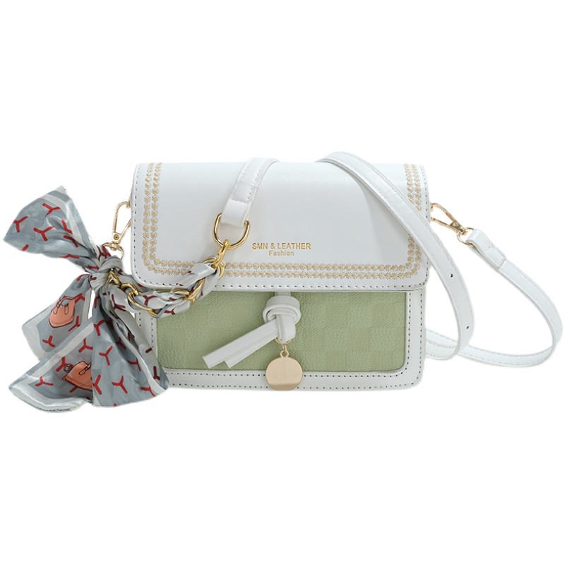 奶油小方包 斜跨女包