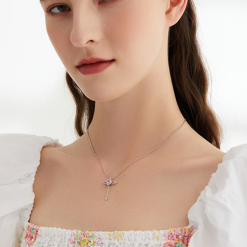 丘比特之心項錬 愛與守護 陪伴是最長情的告白   -FANYIACC