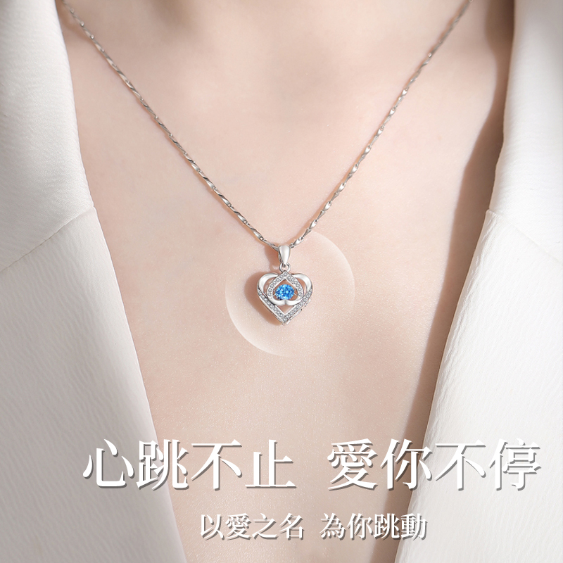 跳動的心 999純銀項錬   -FANYIACC