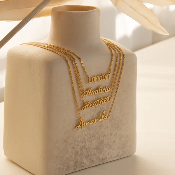 訂製款｜DIY項錬 S925純銀客製化姓名鎖骨錬-FANYIACC