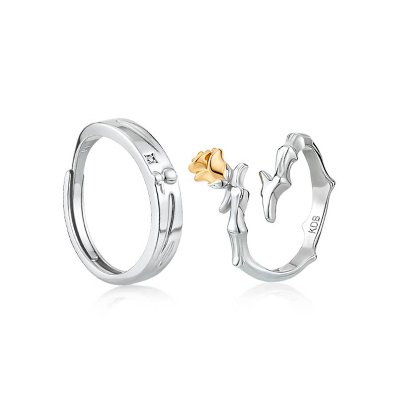 戀愛1+1 | 小王子與玫瑰情侶戒指-FANYIACC