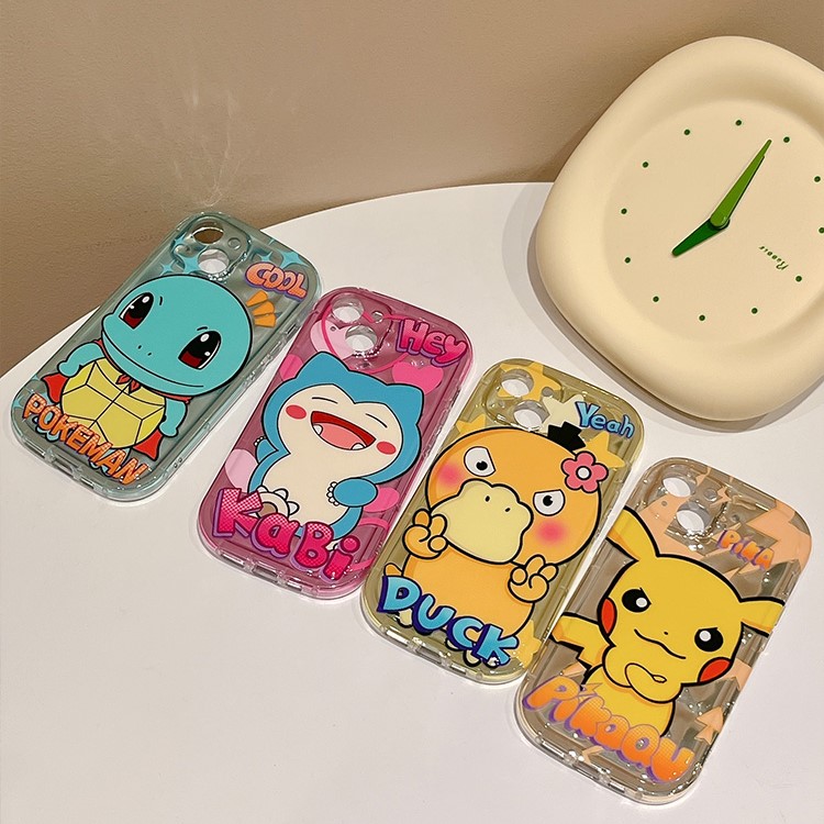 卡通動漫皮卡丘傑尼龜墨鏡支架保護殼