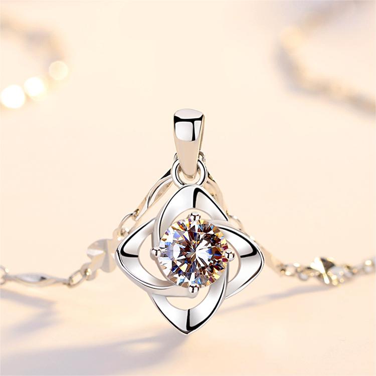 幸運草鋯石項錬  -FANYIACC