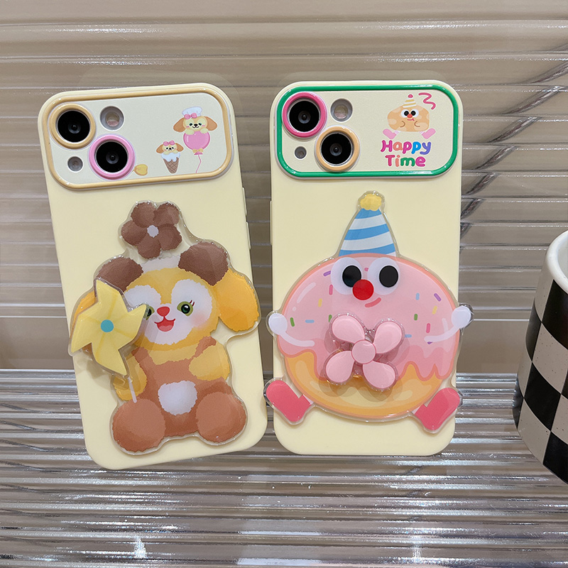 情侶卡通旋轉小風扇耳環-FANYIACC