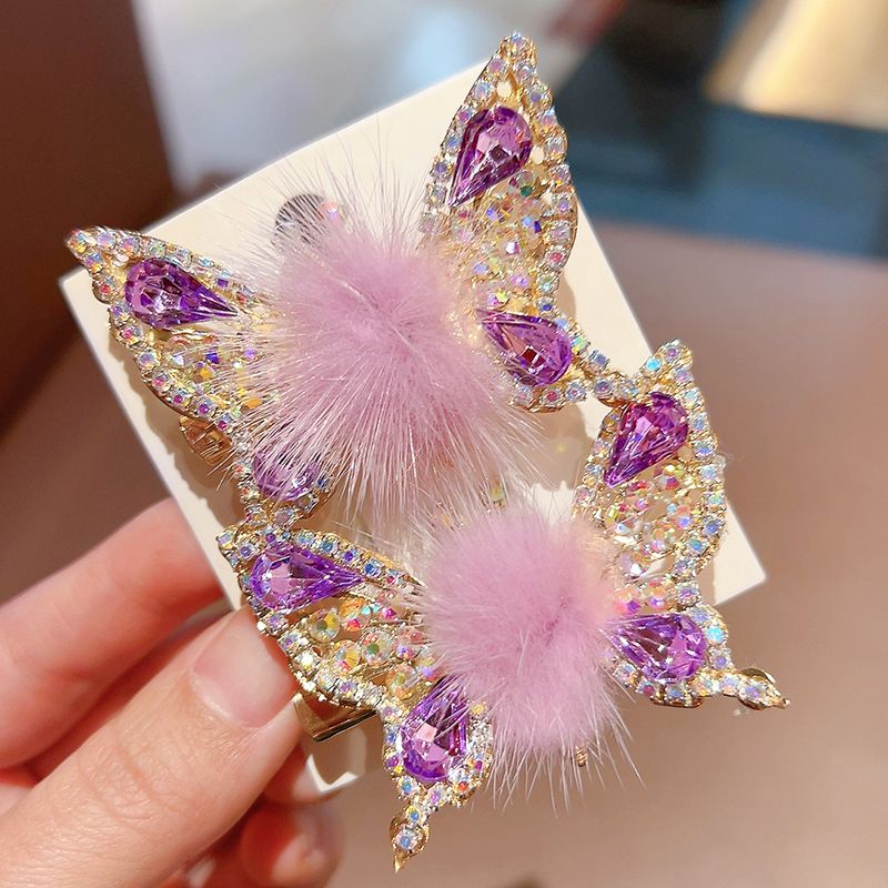 一閃一閃惹人愛 跳動蝴蝶髮飾-FANYIACC