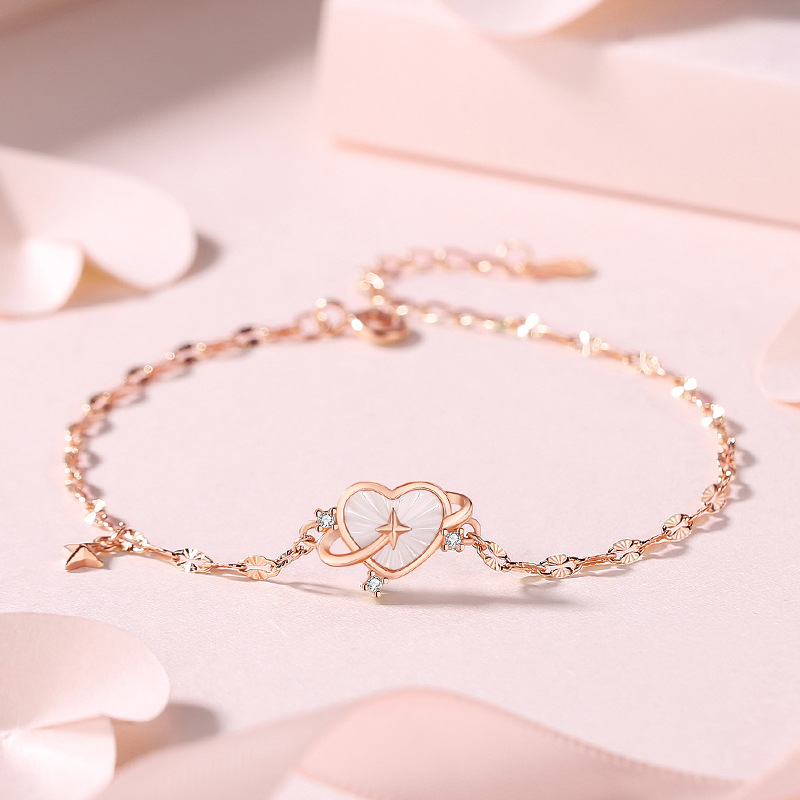 心動軌跡心形純銀項錬     -FANYIACC