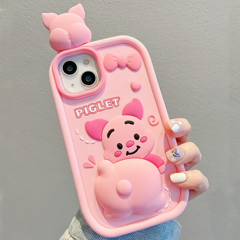 軟萌可愛熊iphone保護殼