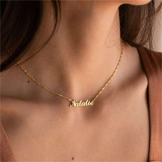 訂製款｜DIY項錬 S925純銀客製化姓名鎖骨錬-FANYIACC