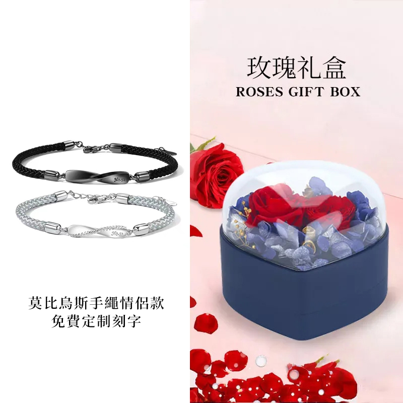 訂製款｜925純銀設計感情侶手繩•情侶禮物-FANYIACC