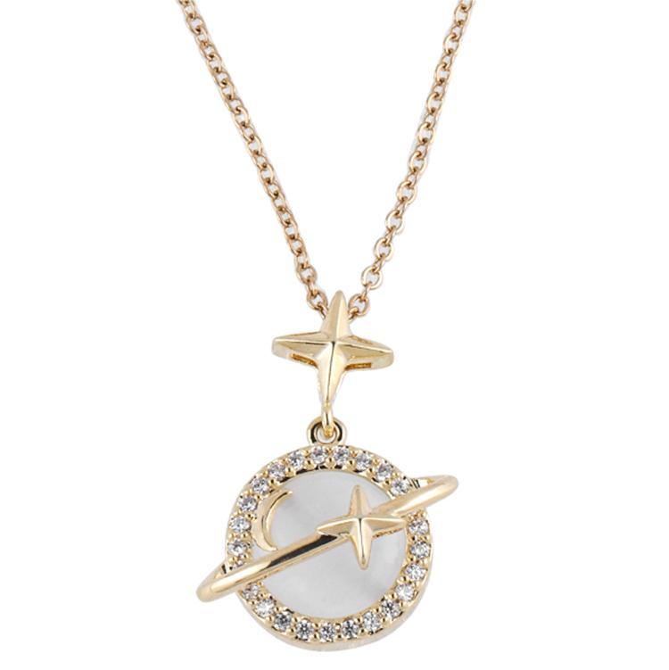 星球設計款星月神話項錬-FANYIACC