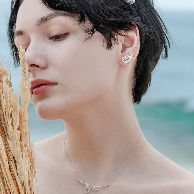 絲帶結鎖骨錬-FANYIACC