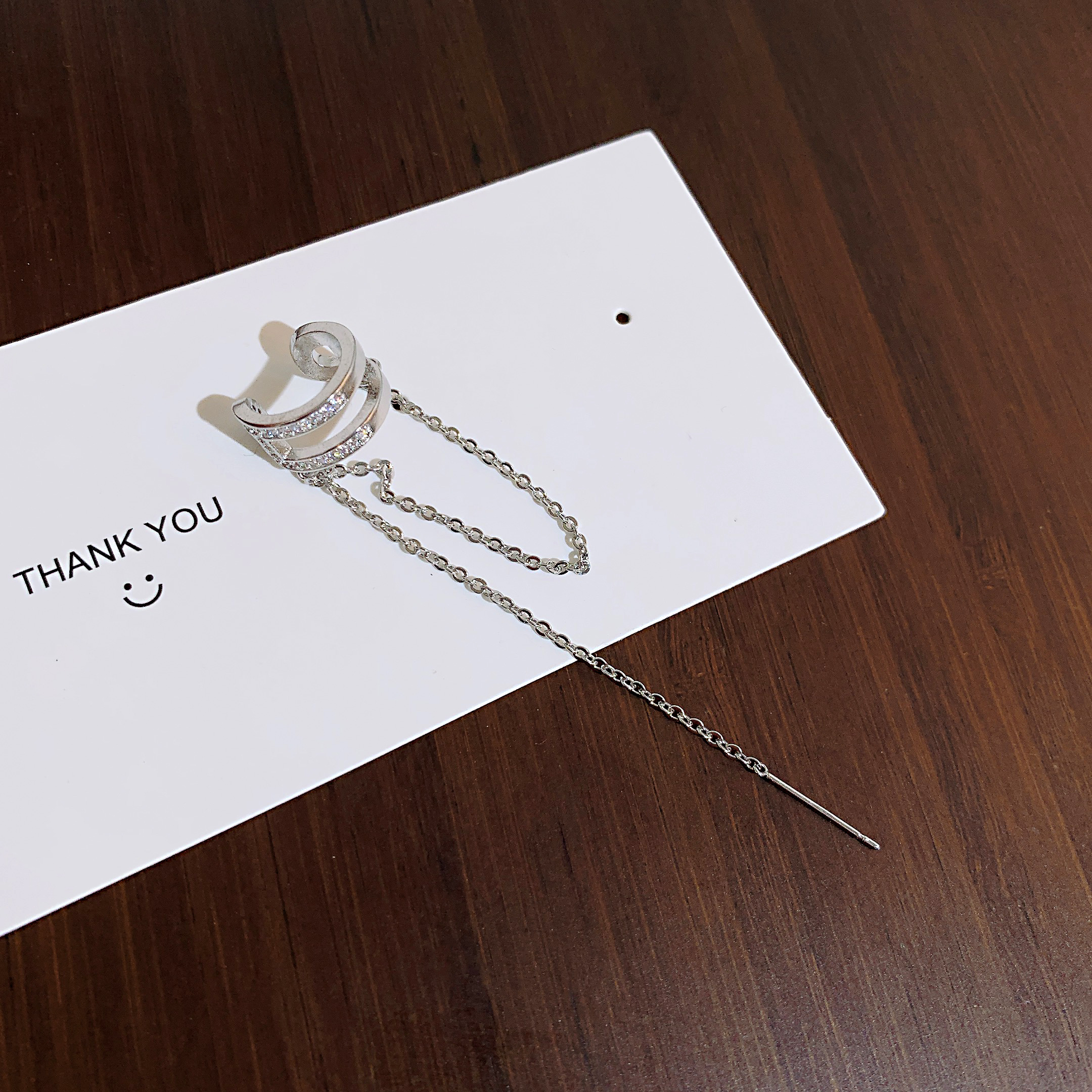 流蘇耳骨夾一體式【無耳洞】-FANYIACC