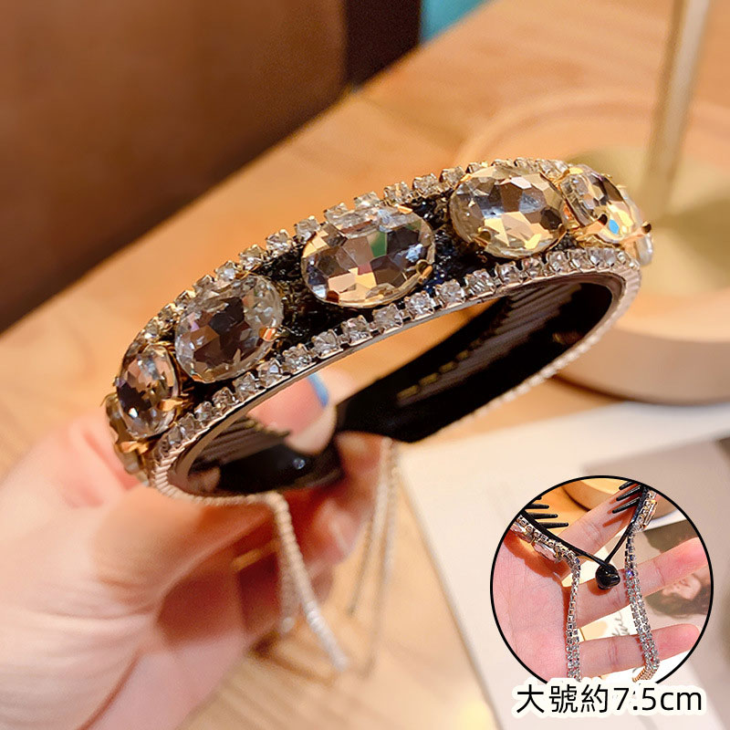 🎈精緻水鑽流蘇盤髮神器 -FANYIACC