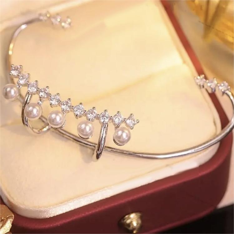 珍珠耳掛無耳洞-FANYIACC