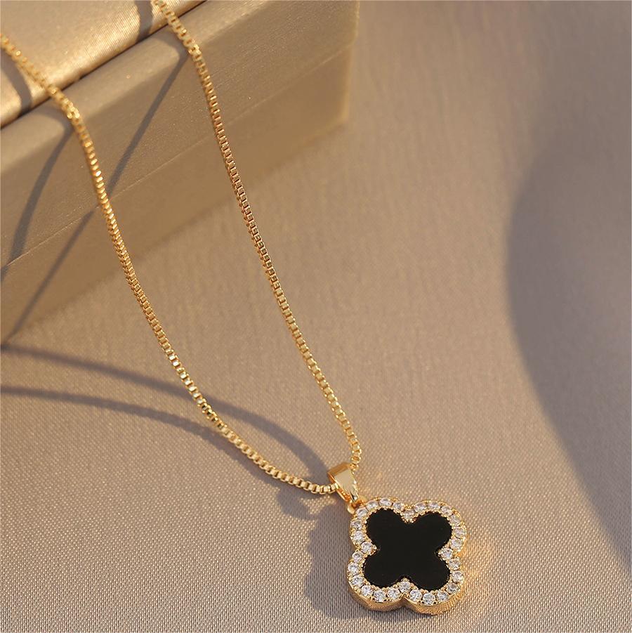 雙面幸運草項錬   -FANYIACC