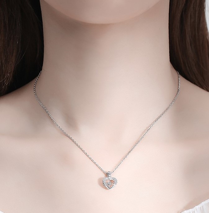 訂製款｜愛心項錬 客製化S999銀項錬-FANYIACC
